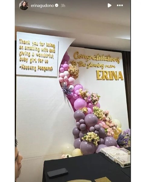 Potret kamar Erina Gudono di rumah sakit. (sumber: Instagram/erinagudono)