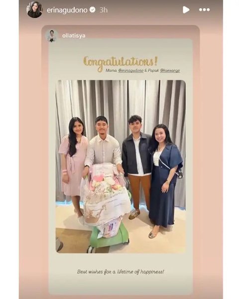 Potret kamar Erina Gudono di rumah sakit. (sumber: Instagram/erinagudono)
