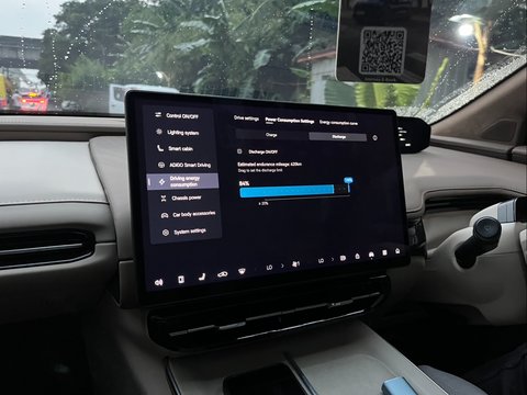 Unit kepala Hyptec HT juga berperan sebagai pengendali utama fitur-fitur mobil.