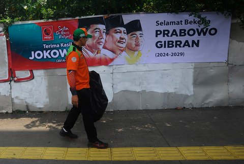 FOTO: Penampakan Baliho Terima Kasih Jokowi dan Selamat Bekerja Prabowo Menjamur Jelang Pelantikan Presiden 20 Oktober