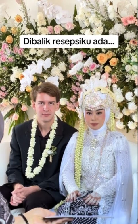 Wanita Ini Perlihatkan Tingkah Lucu Suami Bule di Hari Pernikahannya, Bikin Ngakak