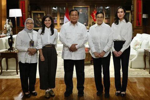 Potret Pembekalan Calon Menteri Prabowo. (Sumber: Instagram/yusrilihzamhd)