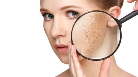 Ilustrasi kerutan wajah. (Sumber foto : Shutterstock)