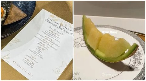 Potret Menu Omakase Erina Gudono. (Sumber: Instagram/erinagudono dan TikTok/@natreasuree)