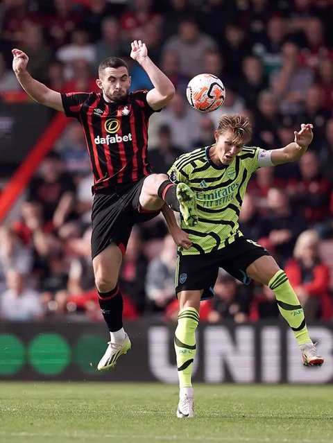 Liga Inggris - Bournemouth Vs Arsenal (Bola.com/Adreanus Titus)