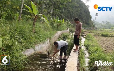 Sungai di Sumber Kapong yang jadi sumber energi listrik