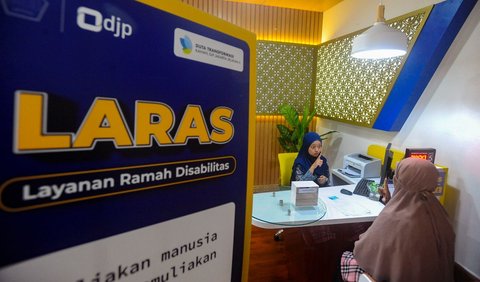 FOTO: Mengintip Layanan Ramah Disabilitas di Kantor Pajak, Pegawai Cakap Berbahasa Isyarat