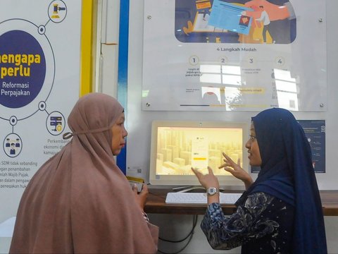 FOTO: Mengintip Layanan Ramah Disabilitas di Kantor Pajak, Pegawai Cakap Berbahasa Isyarat