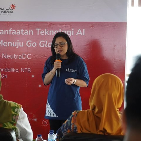 NeutraDC Perkenalkan Pemanfaatan AI bagi UKM Binaan Telkom Mandalika