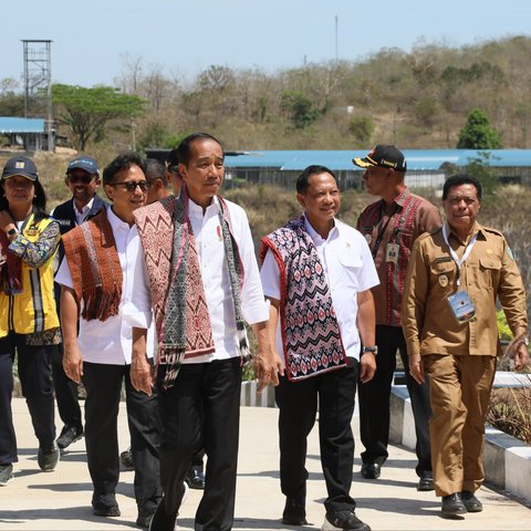 Mendagri Dampingi Presiden Jokowi Resmikan 7 PLBN Secara Serentak