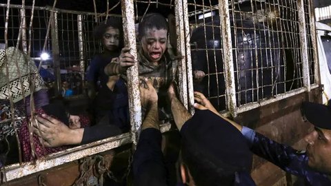 Seorang pejabat senior Hamas mengatakan kepada AFP, dengan memilih Sinwar, Hamas mengirimkan pesan yang kuat kepada Israel bahwa Hamas akan terus melanjutkan jalur perlawanan. (Emmanuel DUNAN
