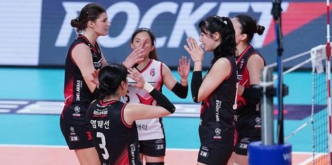 Hasil Korean V League 2024/25: Laga Perdana, Megawati Bawa Red Sparks Libas GS Caltex