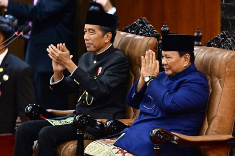 FOTO: Momen Prabowo Ucap Sumpah dan Janji sebagai Presiden ke-8 RI