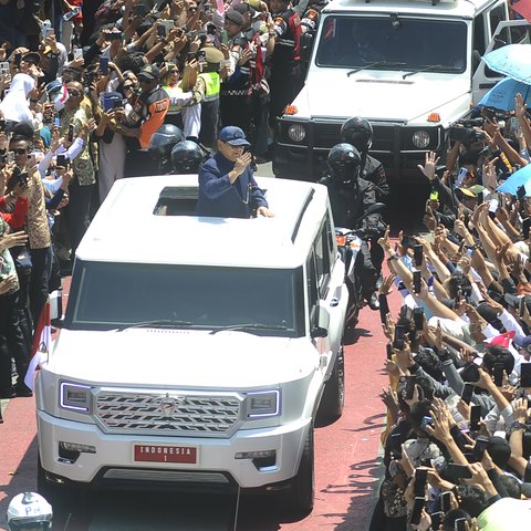 Gagah Flat Indonesia 1, Maung Garuda Putih Dipilih Prabowo Jadi Mobil Kepresidenan