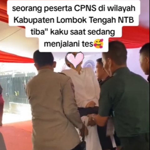 Peserta Wanita Ini Alami Tubuh Kaku saat Ujian Tes CPNS di Lombok, Duduk Tegak dan Tak Bisa Bergerak