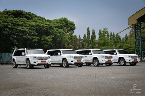 FOTO: Spesifikasi dan Tampilan Detil Maung Garuda Limousin yang Jadi Mobil 'Indonesia 1' Prabowo, Gagah dan Antipeluru!