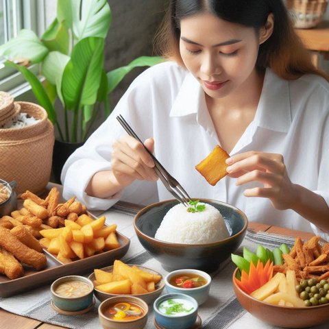 Bikin Gula Darah Melonjak, Ini Bahaya Double Carbo Makan Nasi Setelah Singkong yang Harus Dihindari Penderita Diabetes