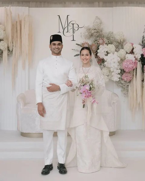 Potret Pernikahan Pevita Pearce dan Mirzan (Sumber: Instagram/pevpearce)