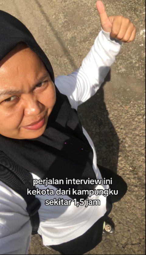 Naik Angkot hingga Pinjam Motor Temannya, Momen Wanita saat Jalani Interview Ini Banjir Dukungan Warganet