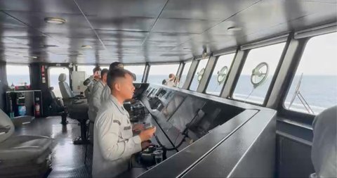 Kapal Coast Guard China Ganggu Kerja Pertamina di Laut Natuna, Langsung Kabur Usai Dipukul Mundur