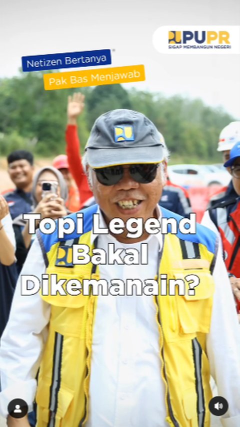 Topi Legendaris Basuki 10 Tahun Jadi Menteri Masuk Museum