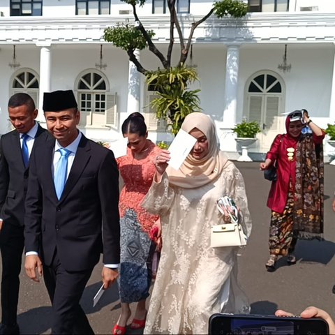 Satu Istana Terpesona Lihat Kecantikan Nagita Slavina Dampingi Raffi Ahmad Jadi Pejabat