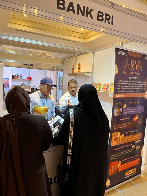 5 UMKM Binaan BRI Ikut Pameran Event Amazing Indonesia di Jeddah