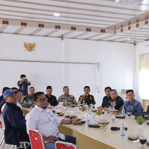 Coffee Morning, Kapolres Rohil Minta Timses Paslon Dingin Suasana di Rohil