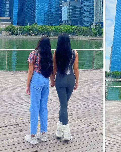 Potret Denada bareng anak gadisnya, dulu hingga kini. (sumber: Instagram/denadaindonesia)