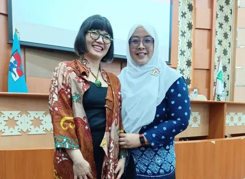 Stella Christie, Professor and Research Chair Tsinghua University di Rumah Kertanegara Jakarta, Selasa (15/10/2024) (Liputan6.com/Nanda Perdana Putra)