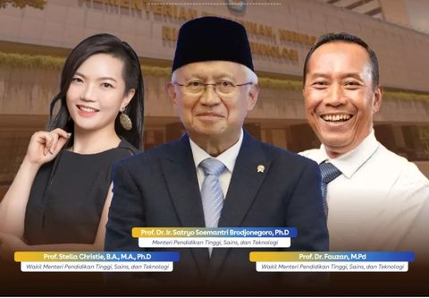 Tiga nakhoda Kementerian Dikti Saintek