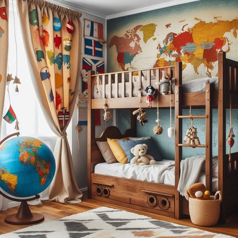 7 Inspirasi Desain Mural untuk Kamar Anak, Bisa Buat Suasana Lebih Ceria dan Menyenangkan