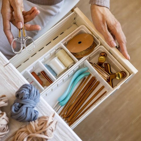 Ilustrasi Decluttering