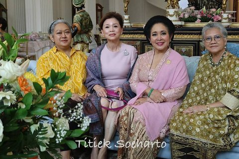 8 Foto Terbaru Anak-anak Presiden Soeharto, Tetap Kompak Meski Kini Sudah Menjadi Kakek dan Nenek