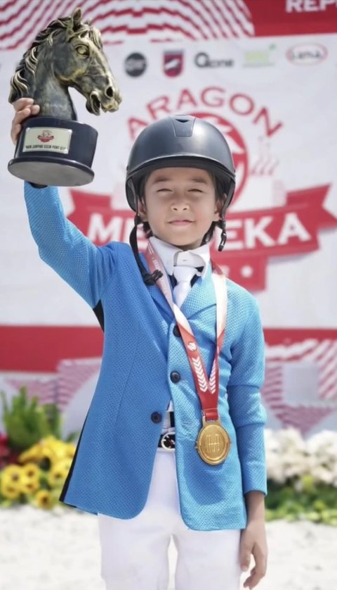 Deretann Potret Anak Irfan Hakim yang Berprestasi di Olahraga Berkuda, Meraih Banyak Medali dan Membuat Bangga