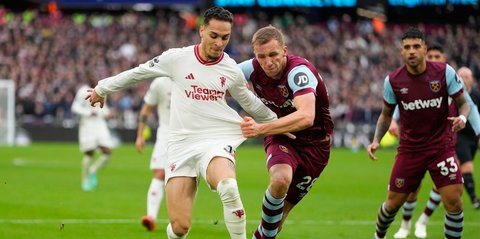 Head to Head dan Statistik: West Ham vs Manchester United - Premier League