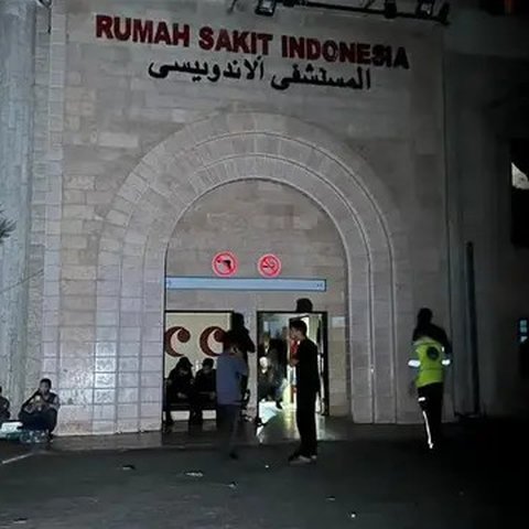 Rumah Sakit (RS) Indonesia di Gaza telah dievakuasi sepenuhnya. (Anadolu)