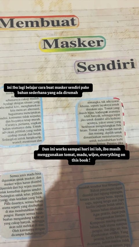 Berisi Potongan Koran yang Ditempel, Momen Wanita Temui Buku Lawas Milik Ibunya di Tahun 1980 Ini Curi Perhatian