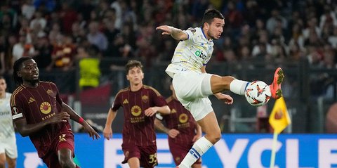 Hasil AS Roma vs Dynamo Kiev: Skor 1-0