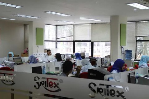 Pekerja PT Sri Rejeki Isman Tbk. (Dok Sritex)