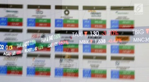 Karyawan melintasi layar pergerakan IHSG, Jakarta, Rabu (3/8/2022). Indeks Harga Saham Gabungan (IHSG) pada perdagangan di Bursa Efek Indonesia, Rabu (3/08/2022), ditutup di level 7046,63. IH