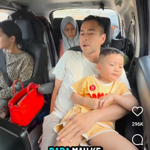 Kegiatan Raffi Ahmad Sebelum 'Wamil', Perdana Antar Rayyanza ke Sekolah Bareng Nagita & Main sama Baby Lily