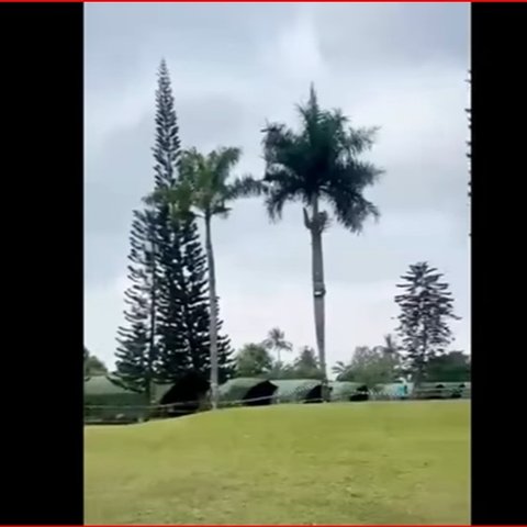 Penampakan tenda para menteri di Magelang