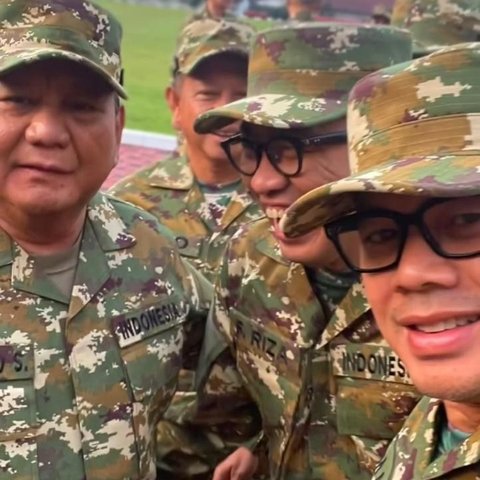 Momen Prabowo Kagetkan Menteri Kabinet Merah Putih di Hari Pertama Komcad