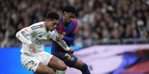 Hasil Real Madrid vs Barcelona: Skor 0-4