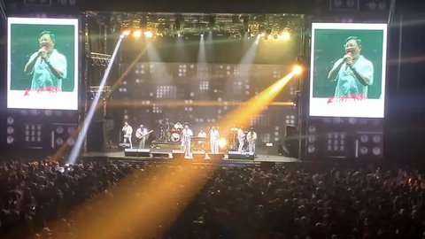 Yovie Widianto. Seorang pianis dan musikus yang dikenal sebagai salah satu pendiri dan pemimpin grup musik Kahitna. (Liputan6.com/Angga Yuniar)