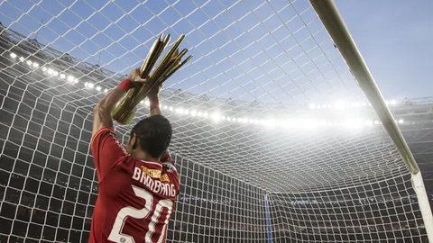 Jagoan penalti di Timnas dan Liga Indonesia: Boas Solossa, Alberto Goncalves dan Bambang Pamungkas. (Bola.com/Dody Iryawan)