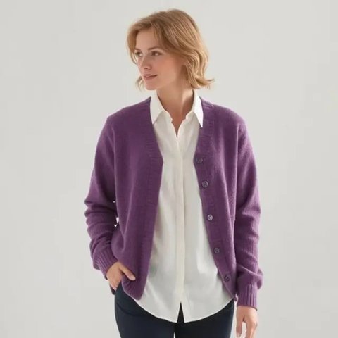 Macam-macam cardigan. (Copyright Pexels/Eliza Aldea)