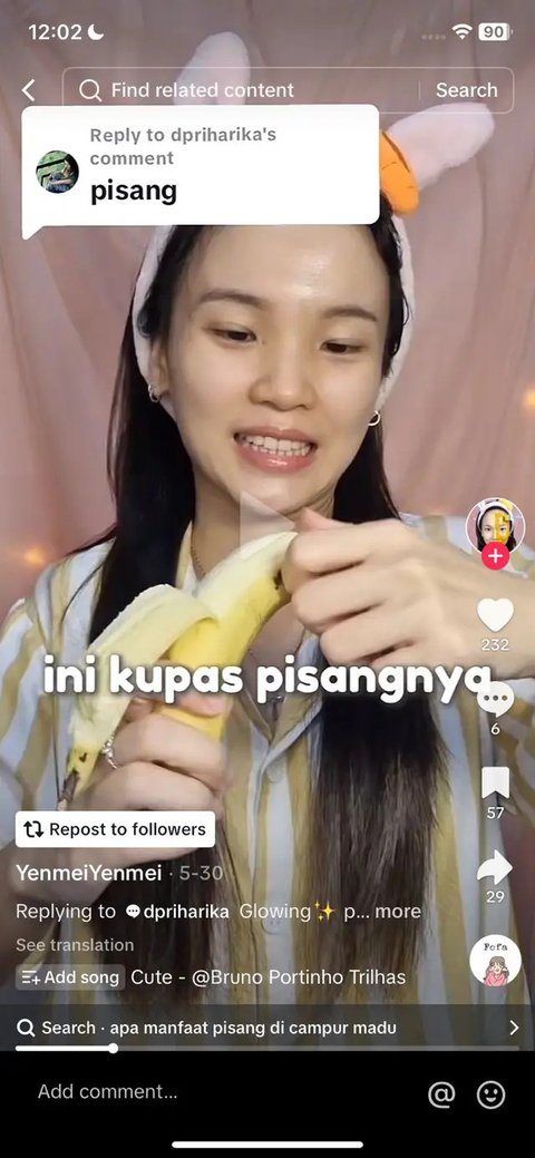 Pisang adalah salah satu bahan alami yang membantu untuk menjaga kulit Anda tetap segar dan terhidrasi sepanjang waktu. (Foto: Istockphoto)