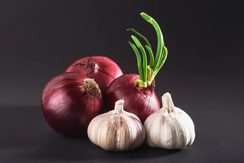 Ilustrasi bawang merah